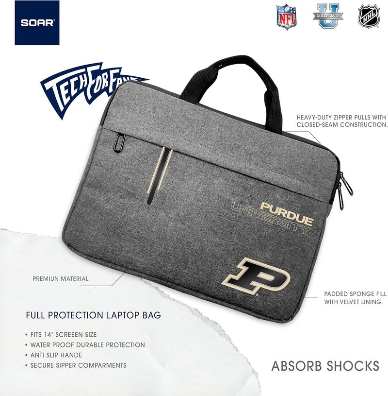 SOAR NCAA Unisex 13 Inch Laptop Sleeve - Image 4